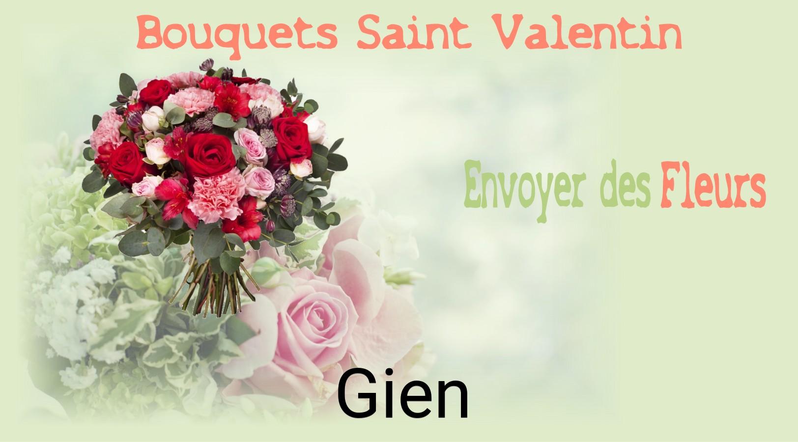 Roses de Saint-Valentin livrées à Gien
